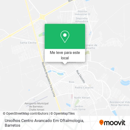 Uniolhos Centro Avancado Em Oftalmologia mapa