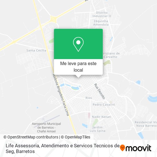 Life Assessoria, Atendimento e Servicos Tecnicos de Seg mapa