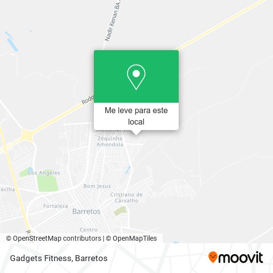 Gadgets Fitness mapa