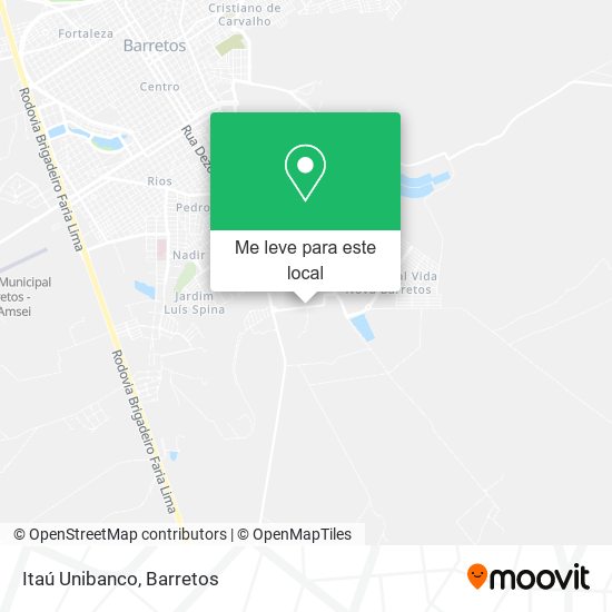 Itaú Unibanco mapa