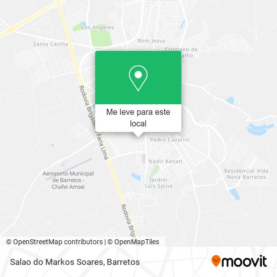 Salao do Markos Soares mapa