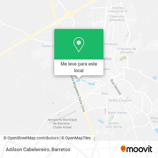 Adilson Cabeleireiro mapa