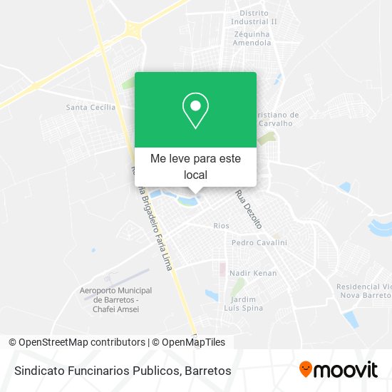 Sindicato Funcinarios Publicos mapa