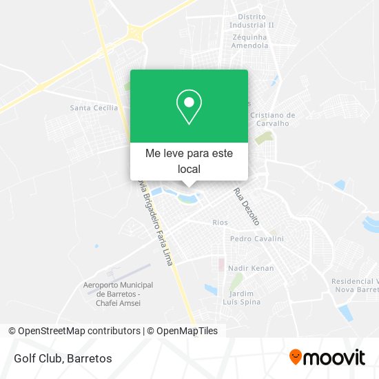 Golf Club mapa