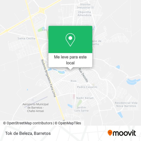 Tok de Beleza mapa