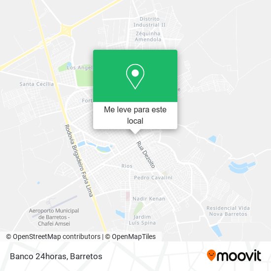 Banco 24horas mapa