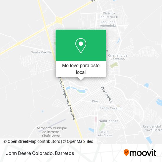 John Deere Colorado mapa