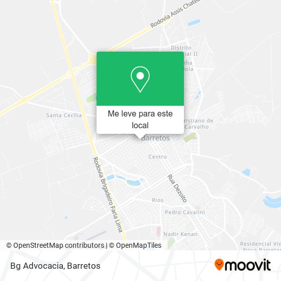 Bg Advocacia mapa