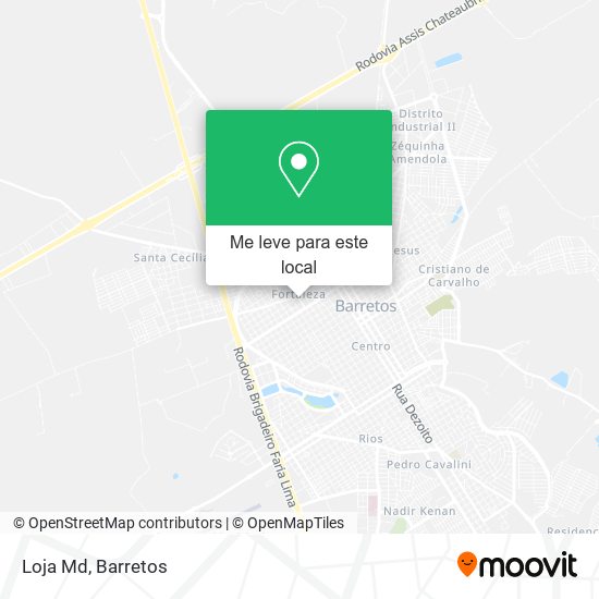 Loja Md mapa