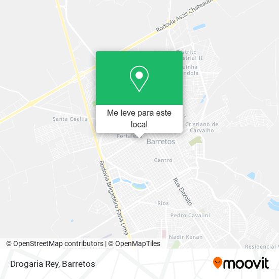 Drogaria Rey mapa