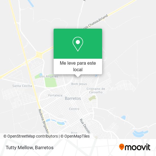 Tutty Mellow mapa