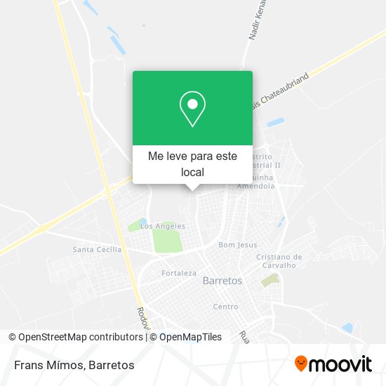 Frans Mímos mapa
