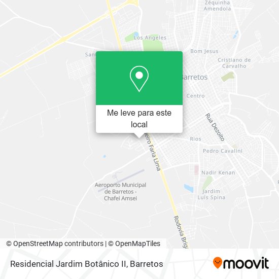 Residencial Jardim Botânico II mapa
