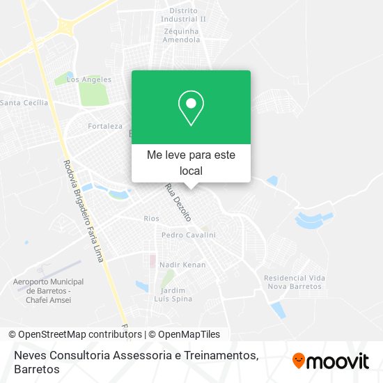 Neves Consultoria Assessoria e Treinamentos mapa