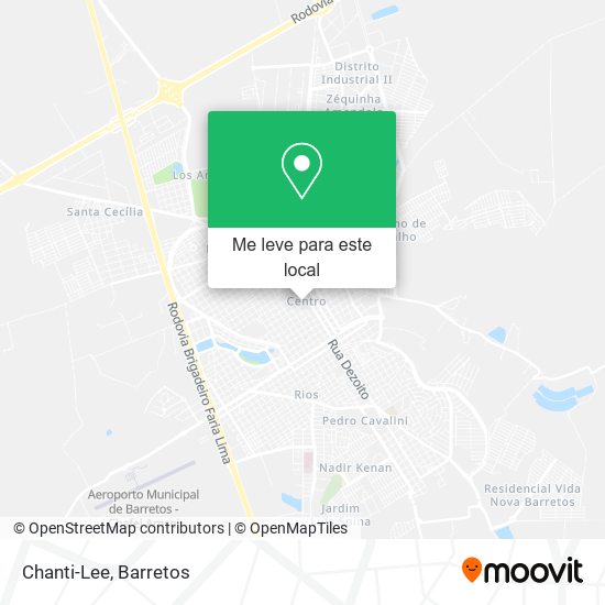 Chanti-Lee mapa