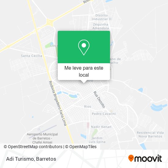 Adi Turismo mapa