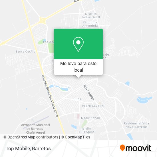 Top Mobile mapa