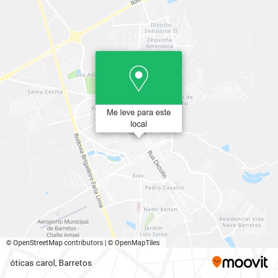 óticas carol mapa