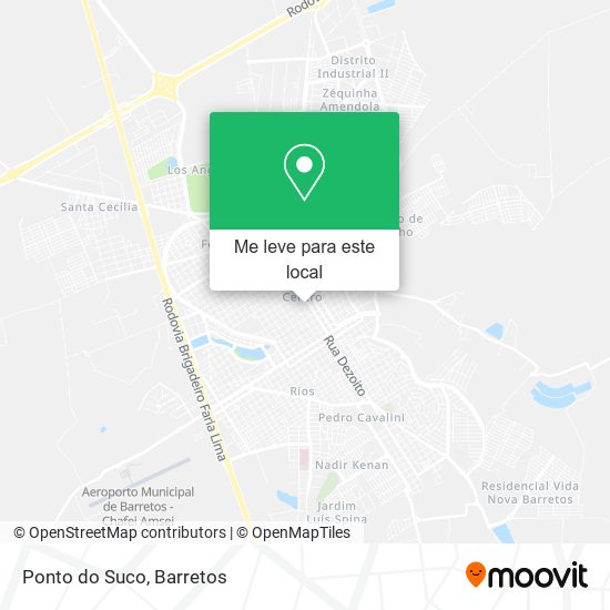 Ponto do Suco mapa