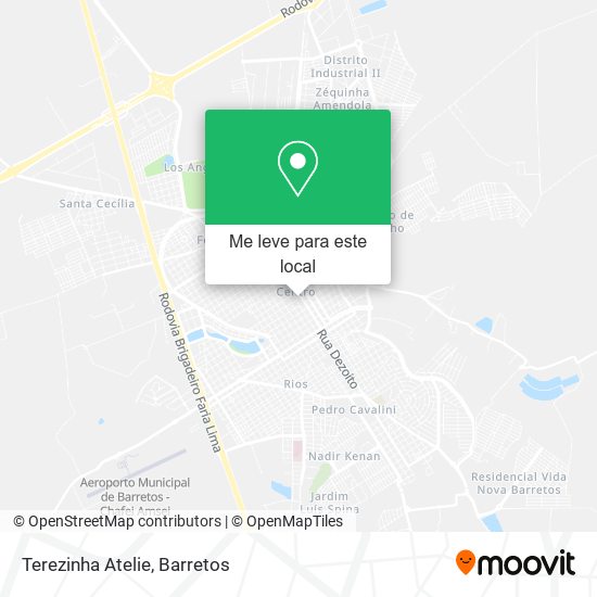 Terezinha Atelie mapa