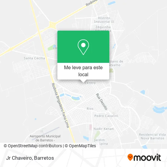 Jr Chaveiro mapa