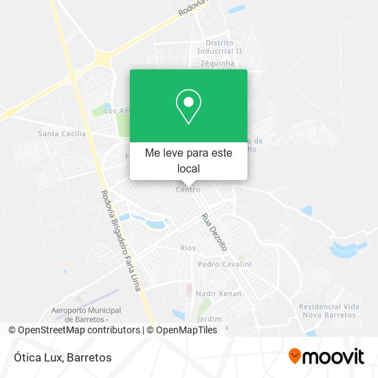 Ótica Lux mapa
