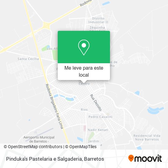 Pinduka's Pastelaria e Salgaderia mapa