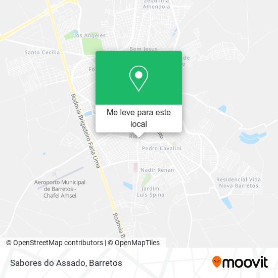 Sabores do Assado mapa