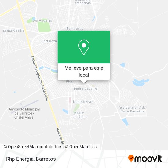 Rhp Energia mapa
