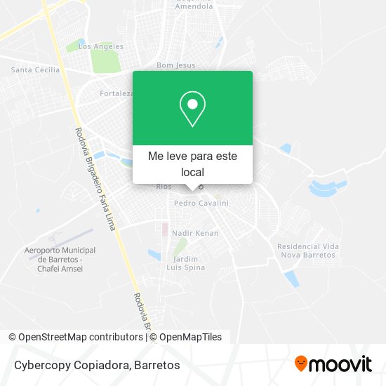 Cybercopy Copiadora mapa