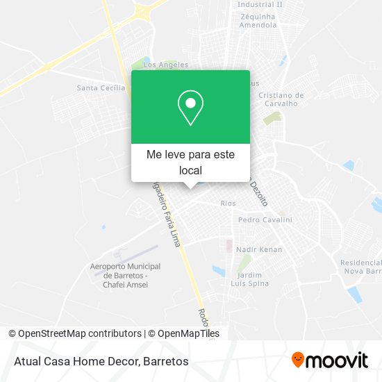 Atual Casa Home Decor mapa
