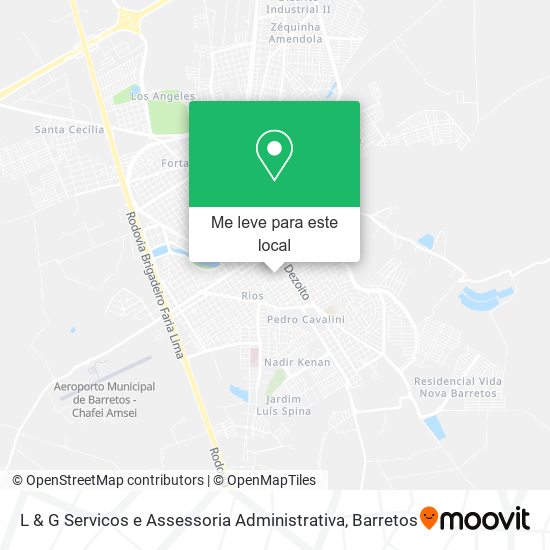 L & G Servicos e Assessoria Administrativa mapa