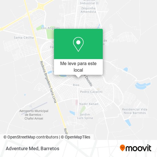 Adventure Med mapa