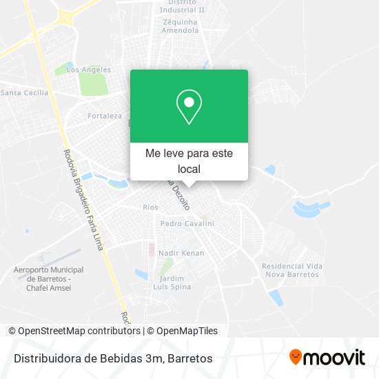 Distribuidora de Bebidas 3m mapa
