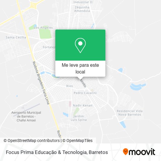 Focus Prima Educação & Tecnologia mapa