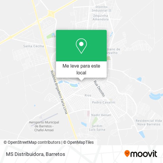 MS Distribuidora mapa