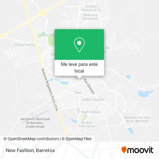 New Fashion mapa