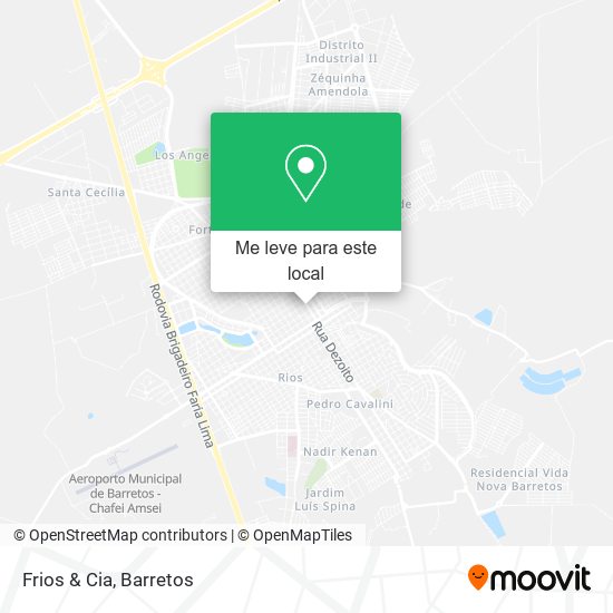 Frios & Cia mapa