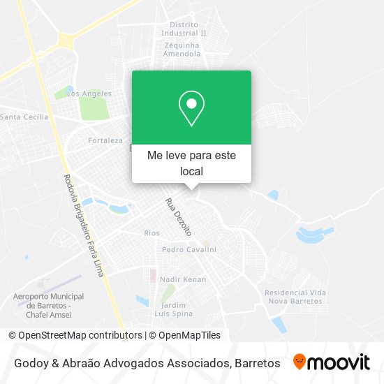 Godoy & Abraão Advogados Associados mapa