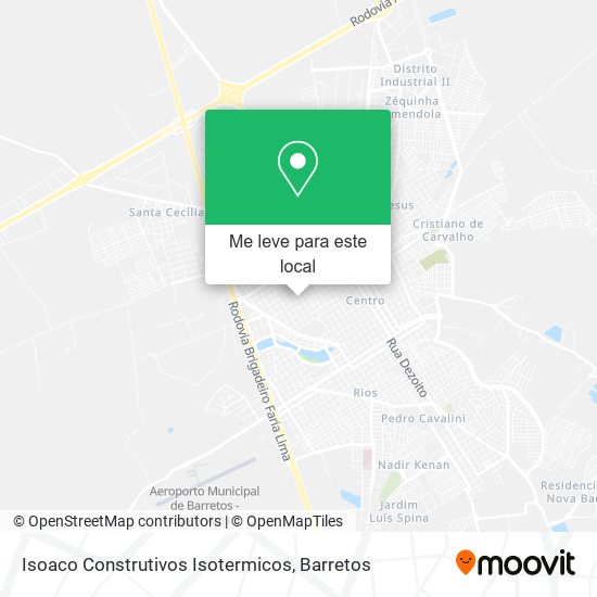 Isoaco Construtivos Isotermicos mapa