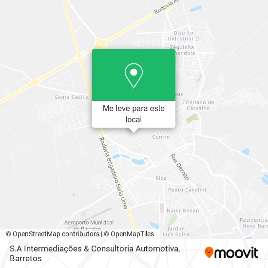 S.A Intermediações & Consultoria Automotiva mapa