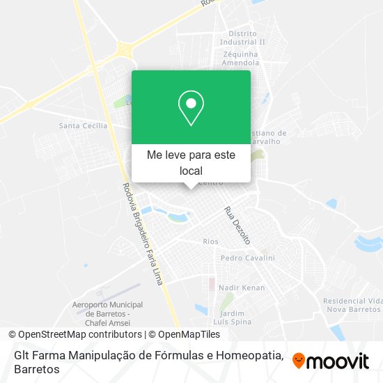 Glt Farma Manipulação de Fórmulas e Homeopatia mapa