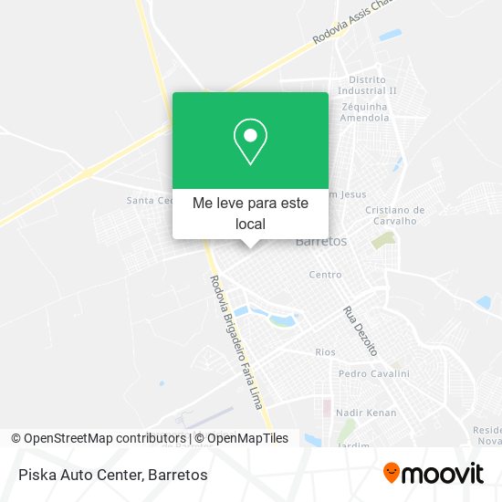 Piska Auto Center mapa