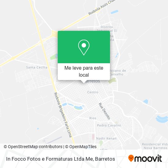 In Focco Fotos e Formaturas Ltda Me mapa