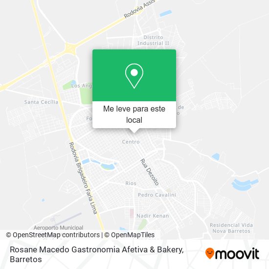 Rosane Macedo Gastronomia Afetiva & Bakery mapa