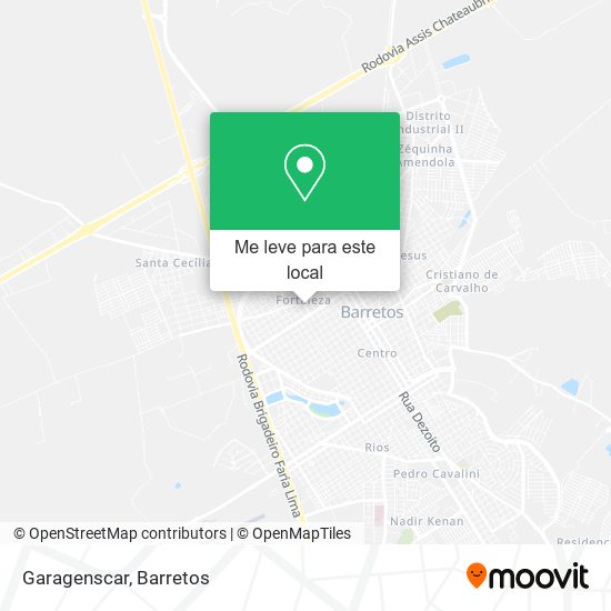 Garagenscar mapa