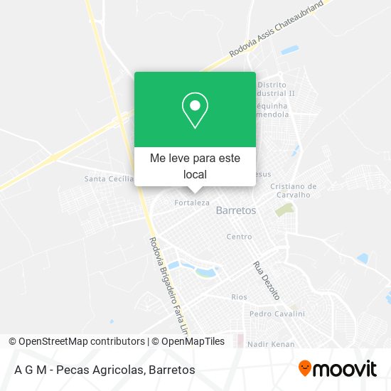 A G M - Pecas Agricolas mapa