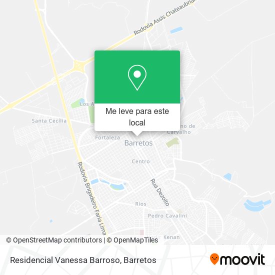 Residencial Vanessa Barroso mapa