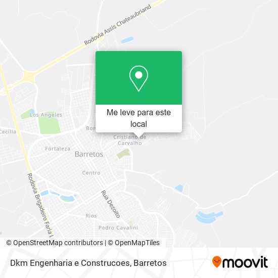 Dkm Engenharia e Construcoes mapa
