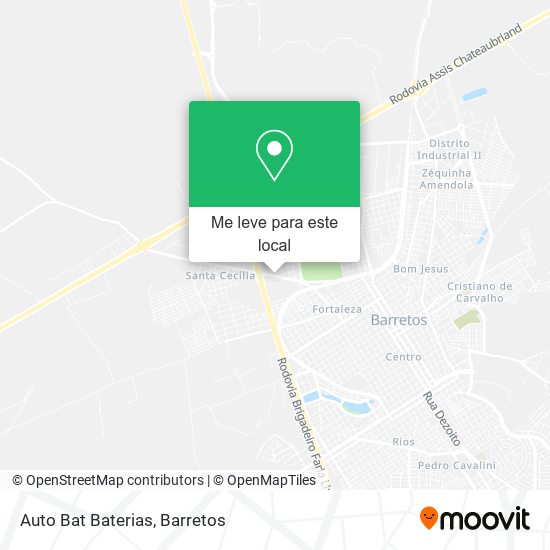 Auto Bat Baterias mapa